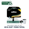 image:imageLavazza House Blend Perfetto SingleServe Keurig KCup Pods Medium Roast Coffee 60Count Box 6 Packs of 10Grand Selezione