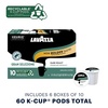 image:imageLavazza House Blend Perfetto SingleServe Keurig KCup Pods Medium Roast Coffee 60Count Box 6 Packs of 10Grand Selezione